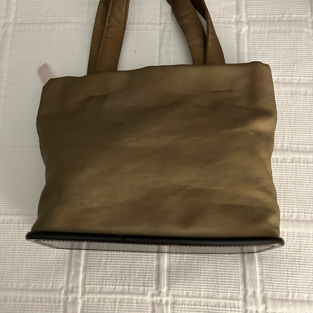 Giorgio Armani Gold Tote Bag